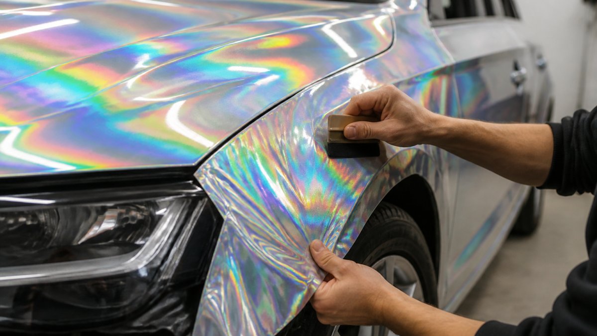 Holographic Car Wrap: How to Apply It Like a Pro