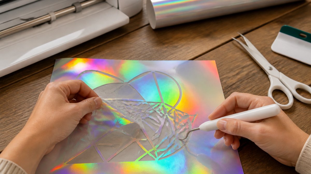 How to Cut Holographic Vinyl Cleanly