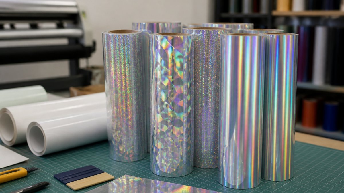 Why Use Holographic Vinyl for Signage: A 2026 Guide