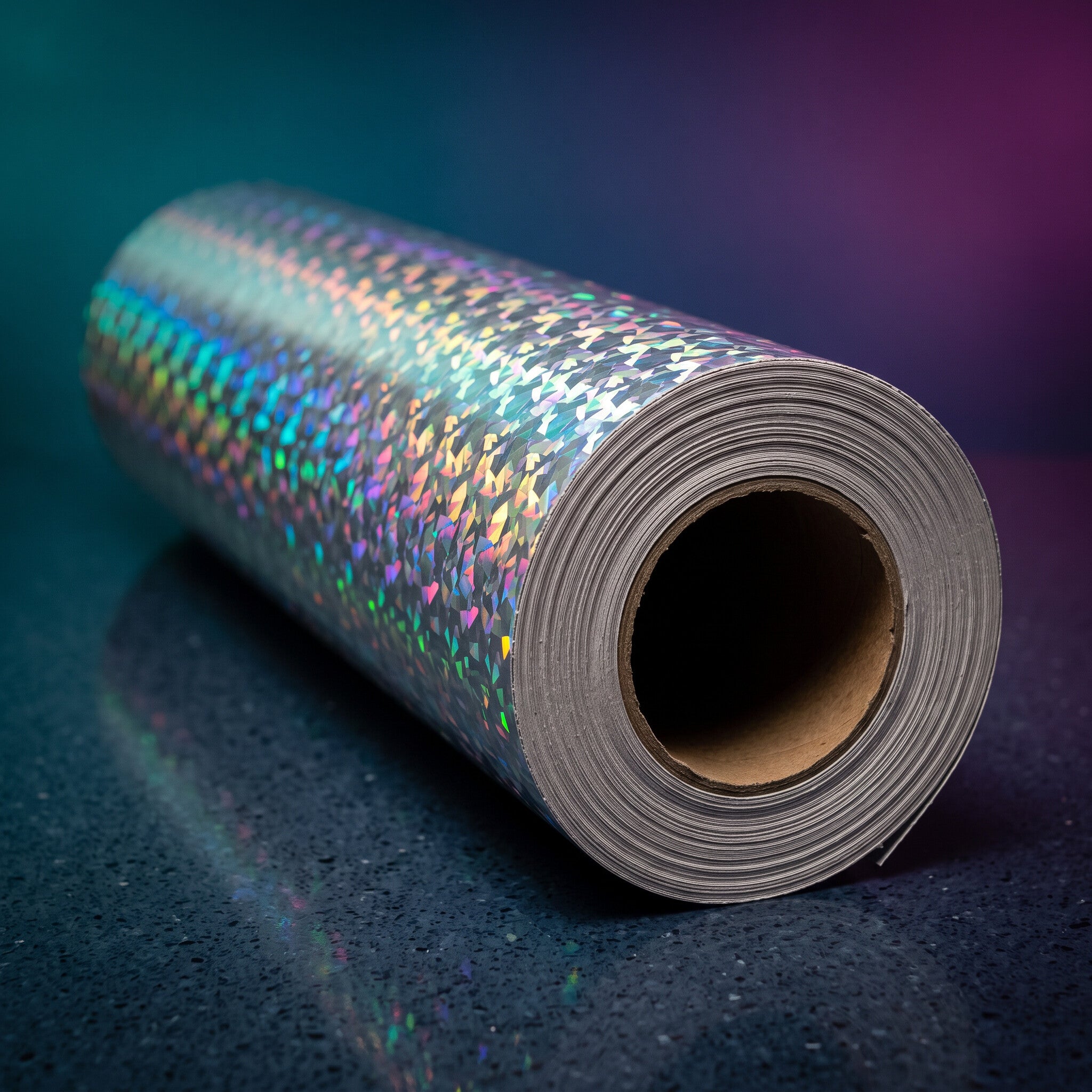 Smashed Glass Holographic